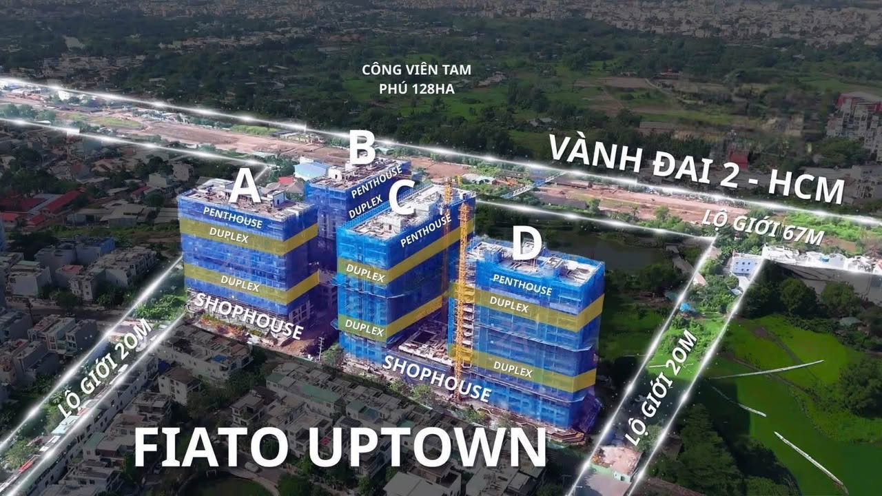 Căn hộ Duplex 2 tầng Fiato Uptown Thủ Đức 150m² giá 8 tỷ - Đầu tư sinh lời tiềm năng!