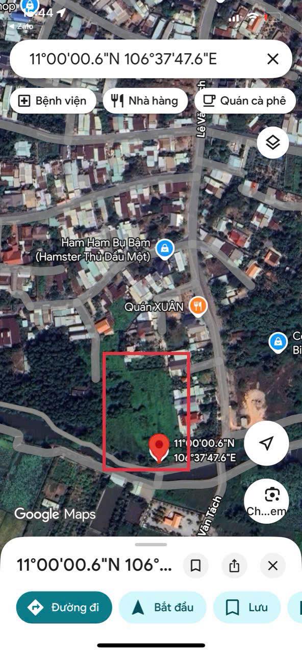 Đất nền 3 mặt tiền khu dân cư Chánh Hiệp 3660m² giá 18.3 tỷ - Cơ hội đầu tư hấp dẫn!