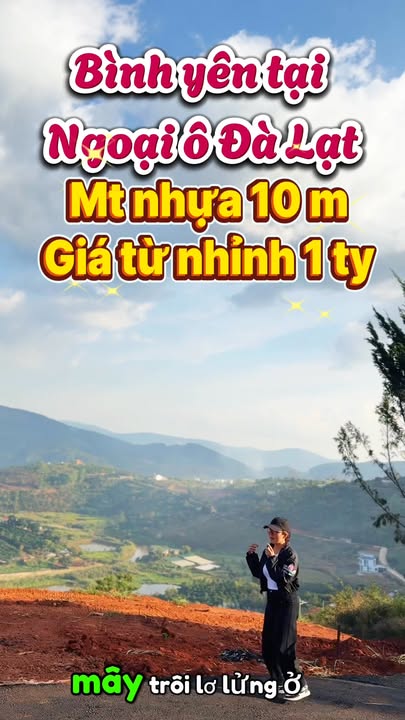 Đất nền Tuy Đức, Đắk Nông 425m² giá 1 tỷ - View thung lũng tuyệt đẹp!