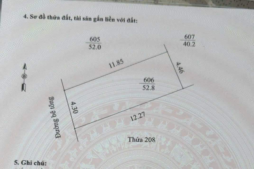 Đất chính chủ Tân Bình Hải Dương 52m² giá chỉ 2 tỷ - Ngõ thông ô tô tránh nhau!