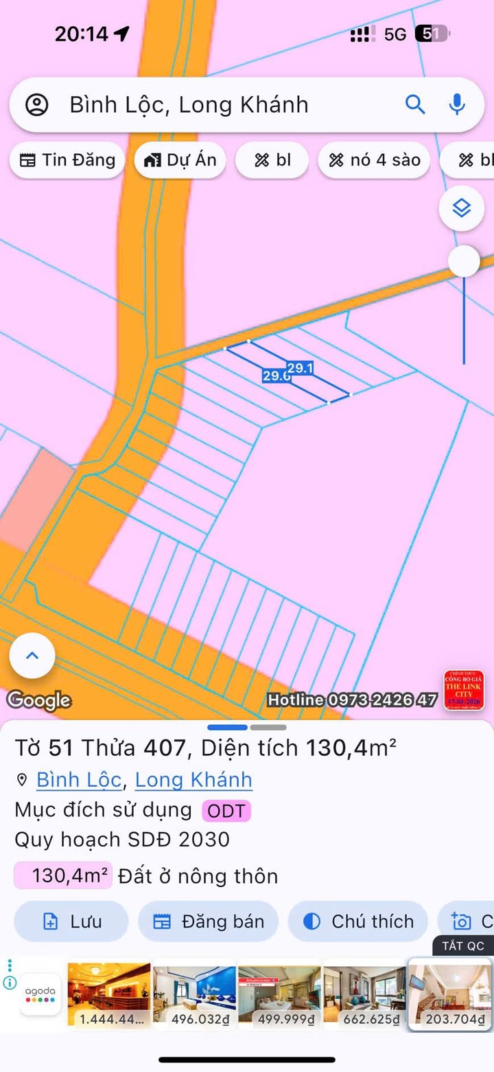 Đất nền Bình Lộc, Long Khánh 140m² giá 790 triệu - Sổ riêng, thổ cư 100%!