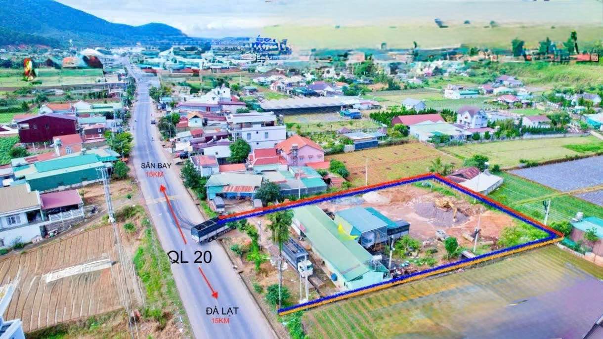 Đất mặt tiền Quốc lộ 20 - Hiệp An, Lâm Đồng 3150m² giá 25.2 tỷ - Cơ hội đầu tư lớn!