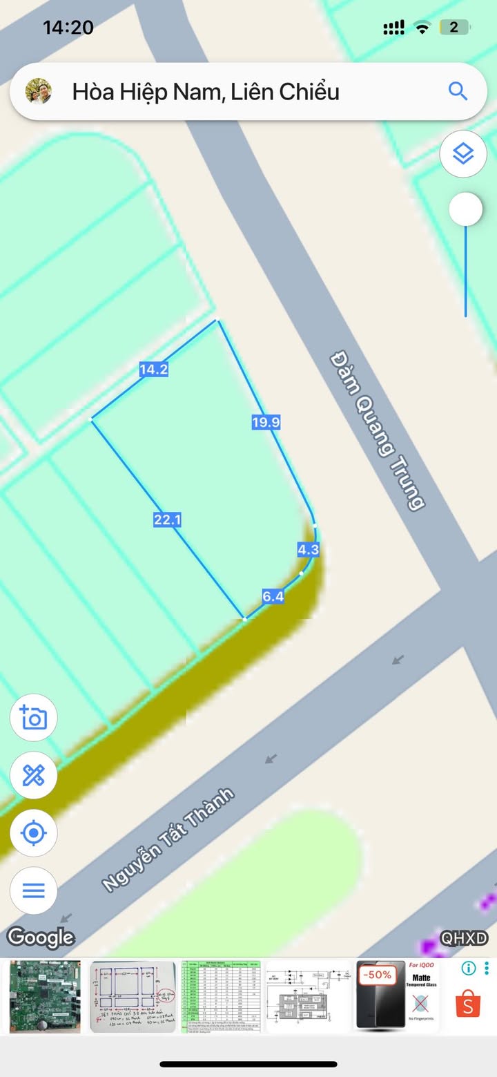 FrontHouse Nguyễn Tất Thành - Đàm Quang Trung 257m² giá 12 tỷ - Đầu tư sinh lời tuyệt vời!