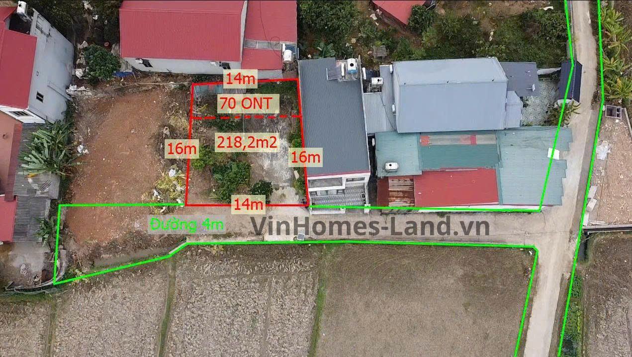 Đất nền Hương Mai 218m² giá 1.1 tỷ - Mặt tiền khủng 14m, đầu tư sinh lời!