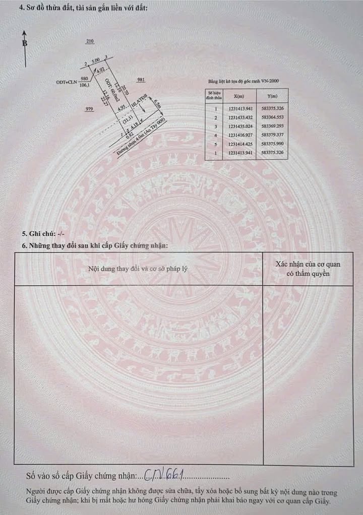 Đất nền An Tây 100m² giá 990 triệu - Cơ hội đầu tư không thể bỏ lỡ!
