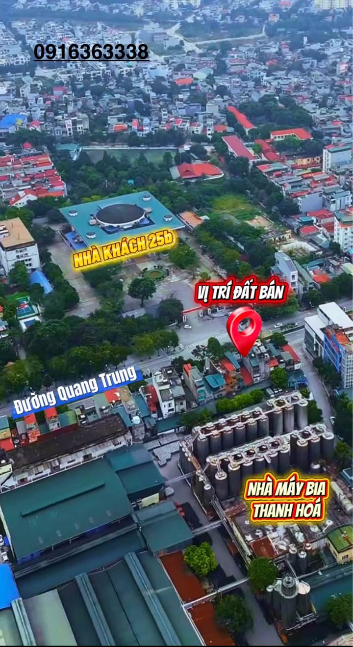 FrontHouse mặt phố Quang Trung 210m² giá 3x tỷ - Vị trí đắc địa kinh doanh