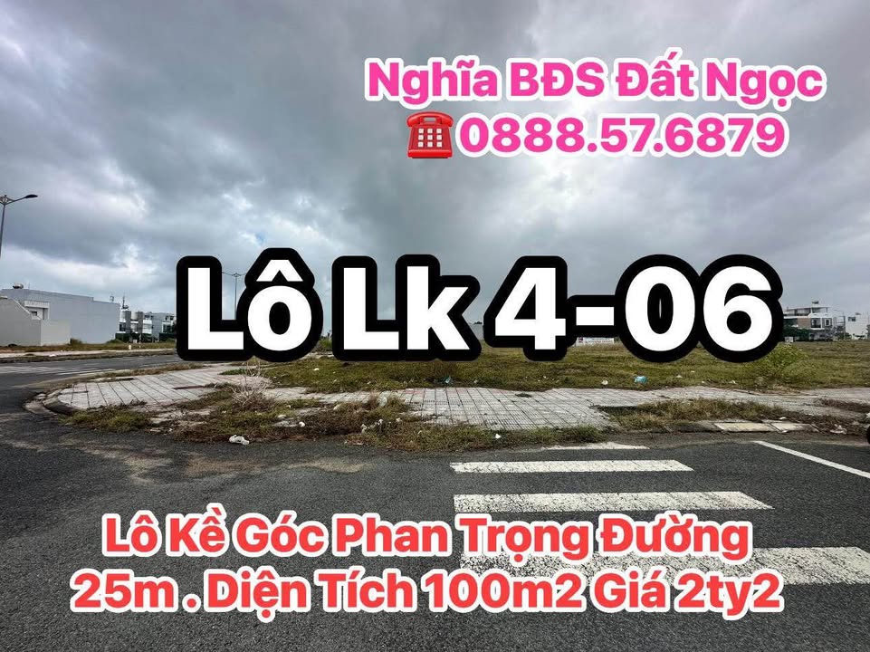 Đất nền khu đấu giá LK SÂN BAY Phú Yên 100m² giá 2.2 tỷ - Đường 25m, vị trí đắc địa!