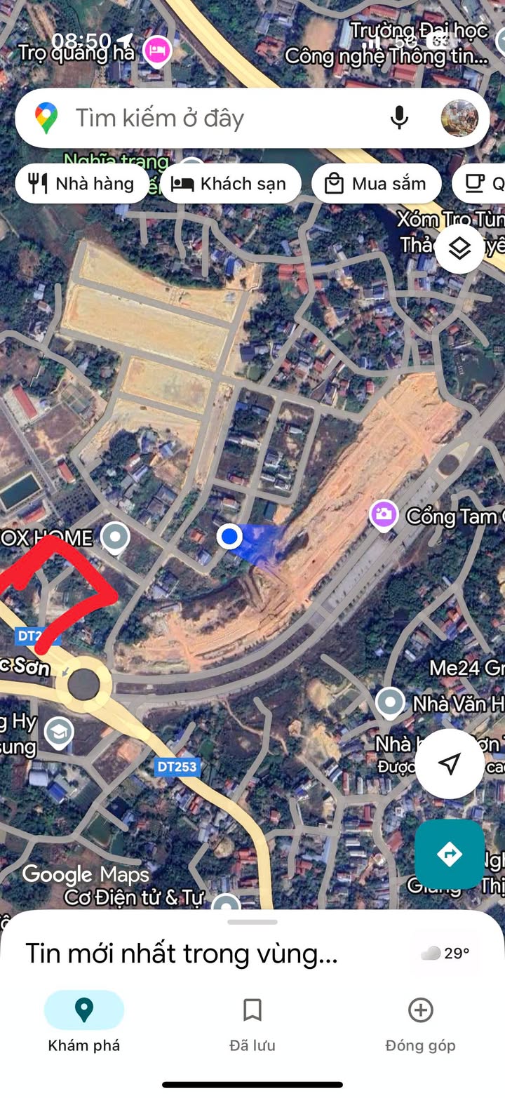 Đất thổ cư 120m² tại Đường Bắc Sơn, TP Thái Nguyên giá chỉ 4 tỷ - Đầu tư tiềm năng!