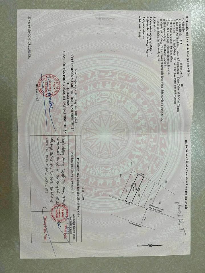 Đất nền mặt tiền Quốc lộ 1A, Ninh Phước 923m² - Phù hợp làm kho xưởng!