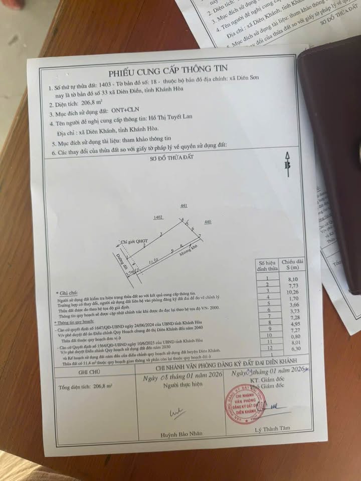 Đất nền Diên Sơn 206m² giá 979 triệu - Cơ hội đầu tư hiếm có!