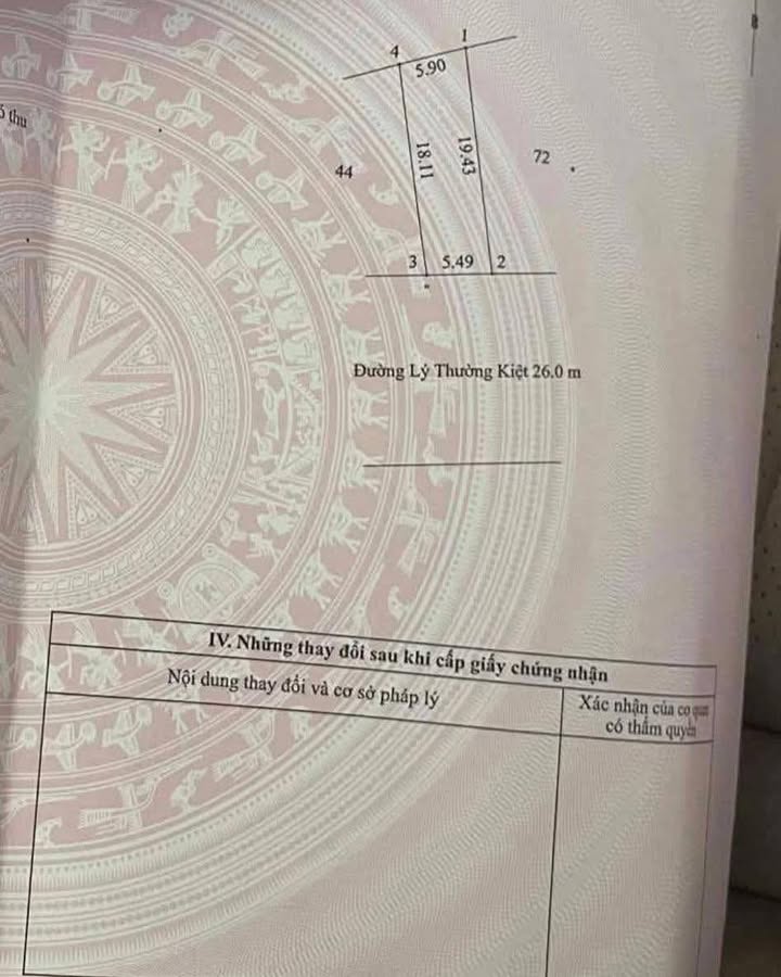 Lô đất mặt tiền kinh doanh Lý Thường Kiệt - Đông Hà 104m² giá 2 tỷ - Đầu tư sinh lời ngay!