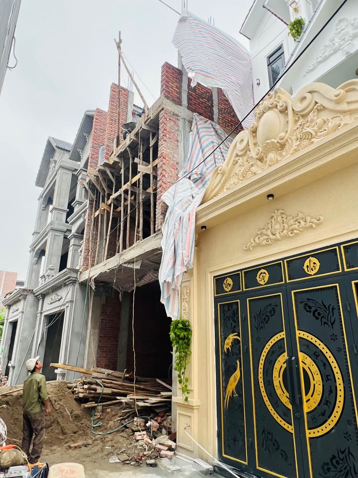 Nhà 4 tầng gara ô tô tại TDP Quỳnh Hoàng, Hải Phòng, 62.9m² - Thiết kế chắc chắn, giá tốt!