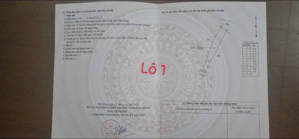 Đất Xào 2499m² tại Nhân Đạo, Đắk Nông - Cơ hội đầu tư sinh lời