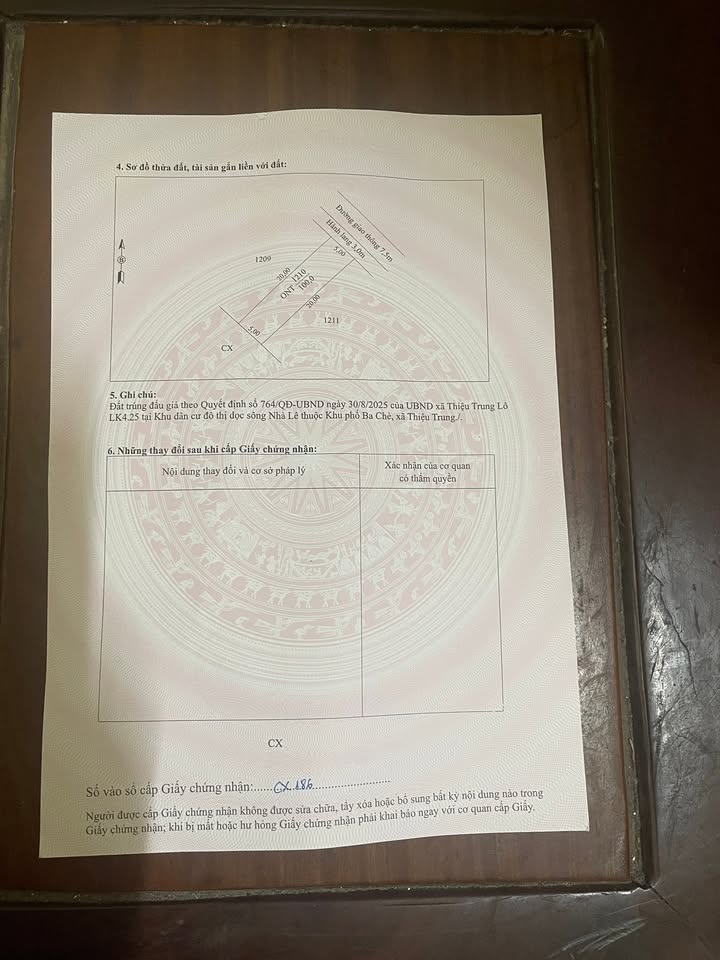Đất nền tại Thị trấn Thiệu Hóa 100m² giá chỉ 1.1 tỷ - Cơ hội vàng cho nhà đầu tư!