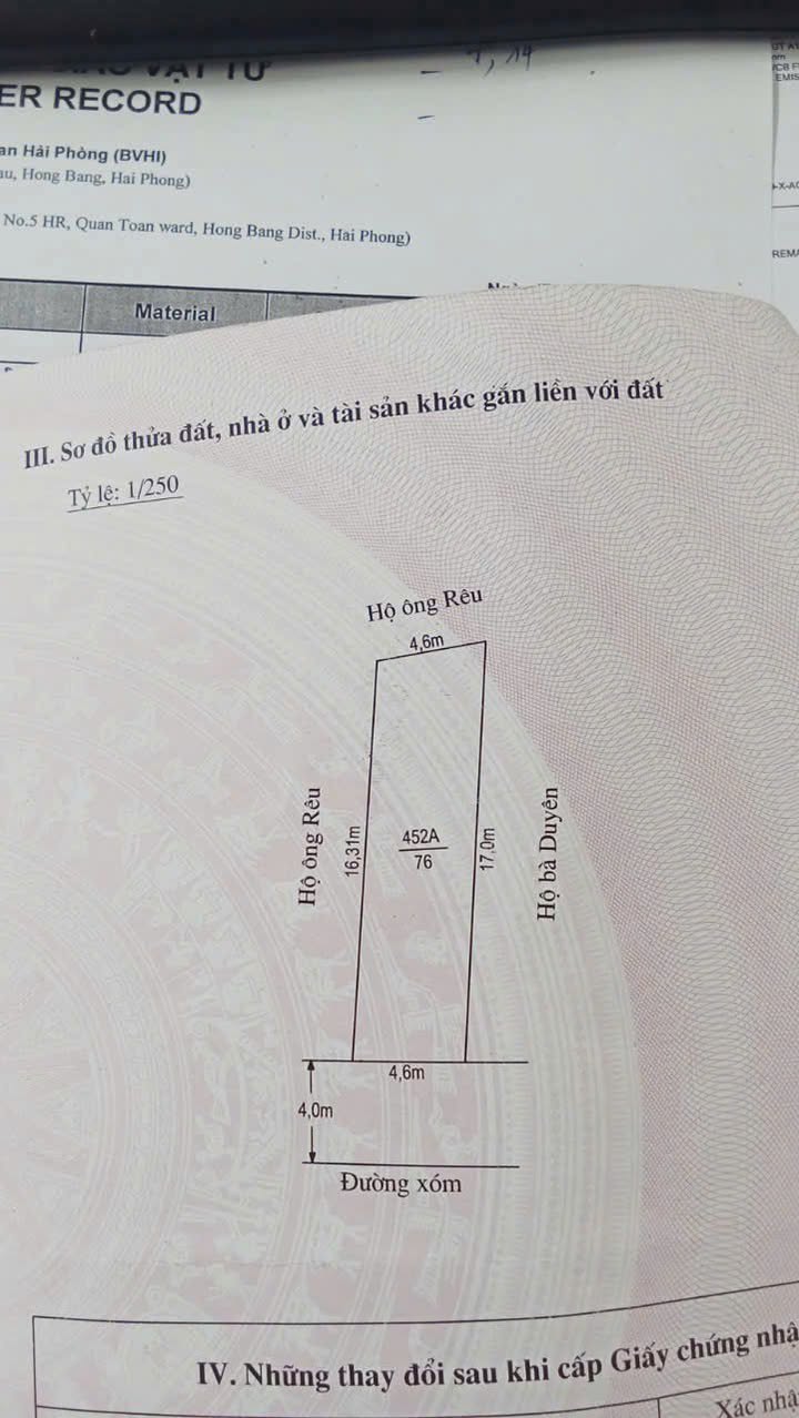 Đất nền chính chủ An Hải 76m² giá 2.2 tỷ - Cần bán gấp!
