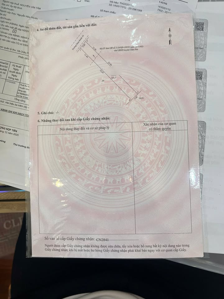 Đất nền mặt tiền đường NK10, xã Bình Phú, 221.7m² - Cơ hội đầu tư tuyệt vời!