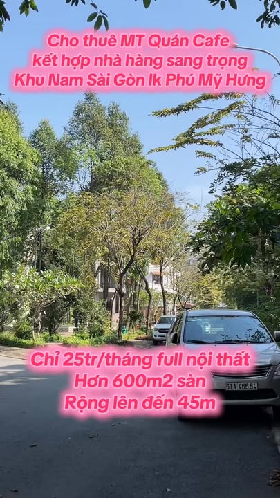 Shophouse cho thuê tại Phú Mỹ Hưng, Quận 7 - Diện tích 600m², Sang trọng và Đẳng cấp!