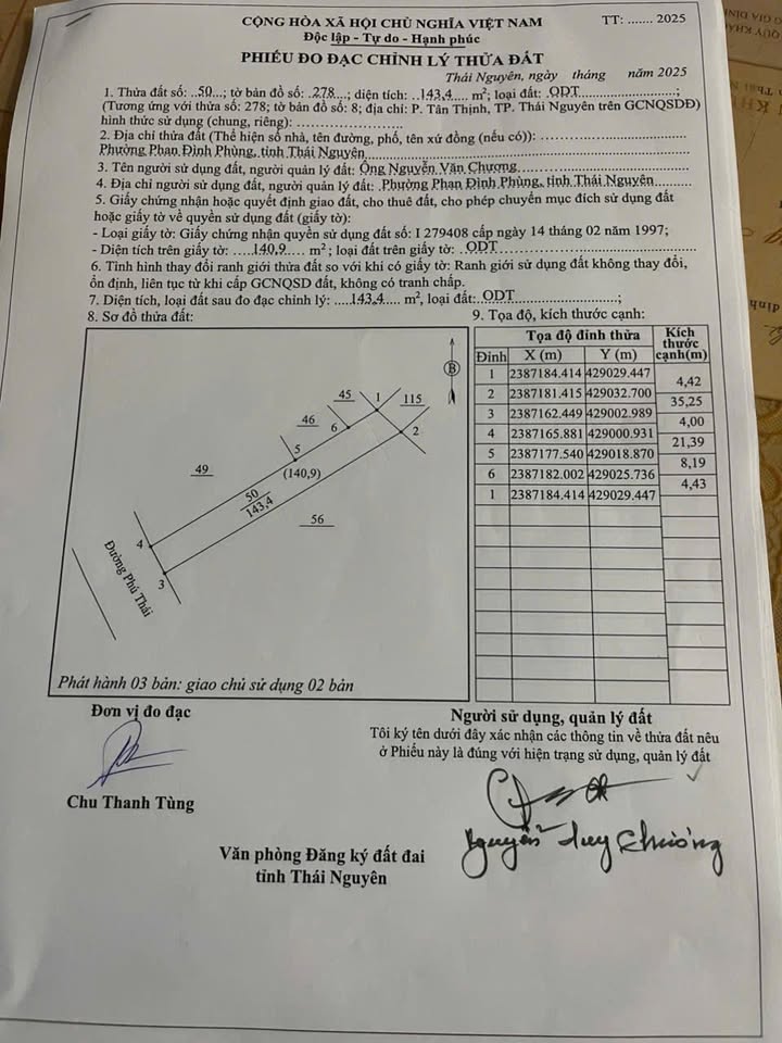 Đất + Nhà 2 Tầng Đường Phú Thái 140m² giá 7.15 tỷ - Cơ hội đầu tư hấp dẫn!