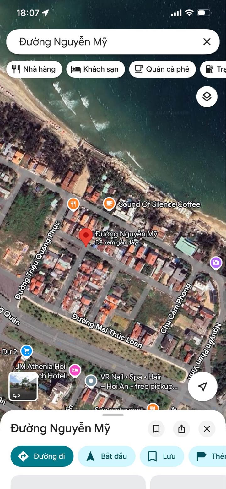 Đất xây Villa Nguyễn Mỹ, Đà Nẵng 206m² giá 12.5 tỷ - Cách biển chỉ 100m!