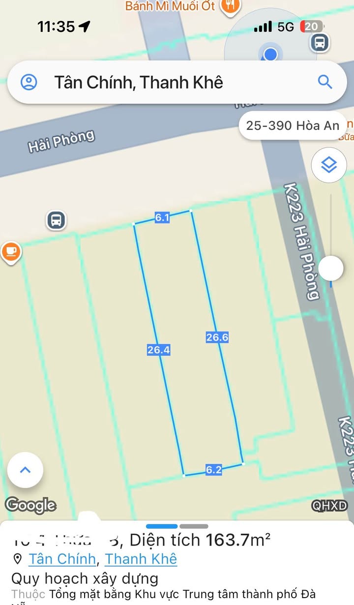 FrontHouse Đường Hải Phòng 162,4m² giá 24,5 tỷ - Mặt tiền kinh doanh đỉnh!