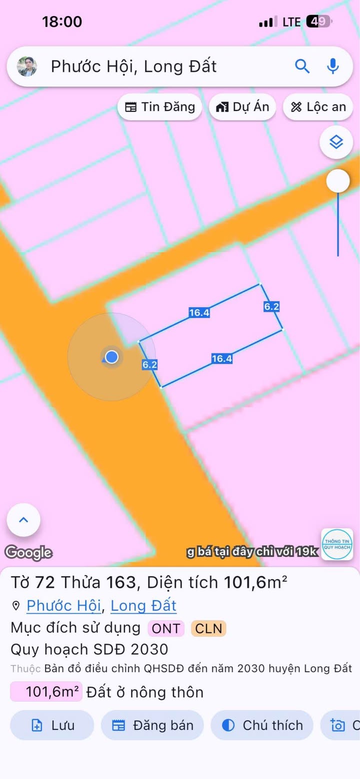 Nhà cấp 4 tại Phước Hội, Long Đất, 106m² - Tiềm năng phát triển lớn!