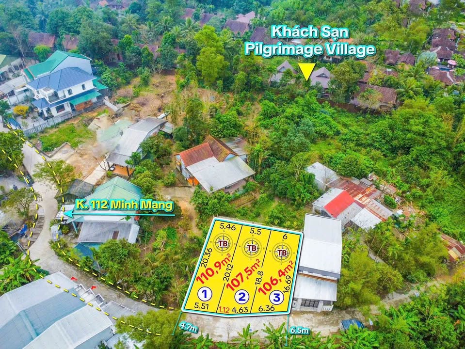 Bán đất mặt tiền kiệt 112 Minh Mạng, TP Huế 100m² - Giá đầu tư hấp dẫn chỉ 1.5 tỷ!