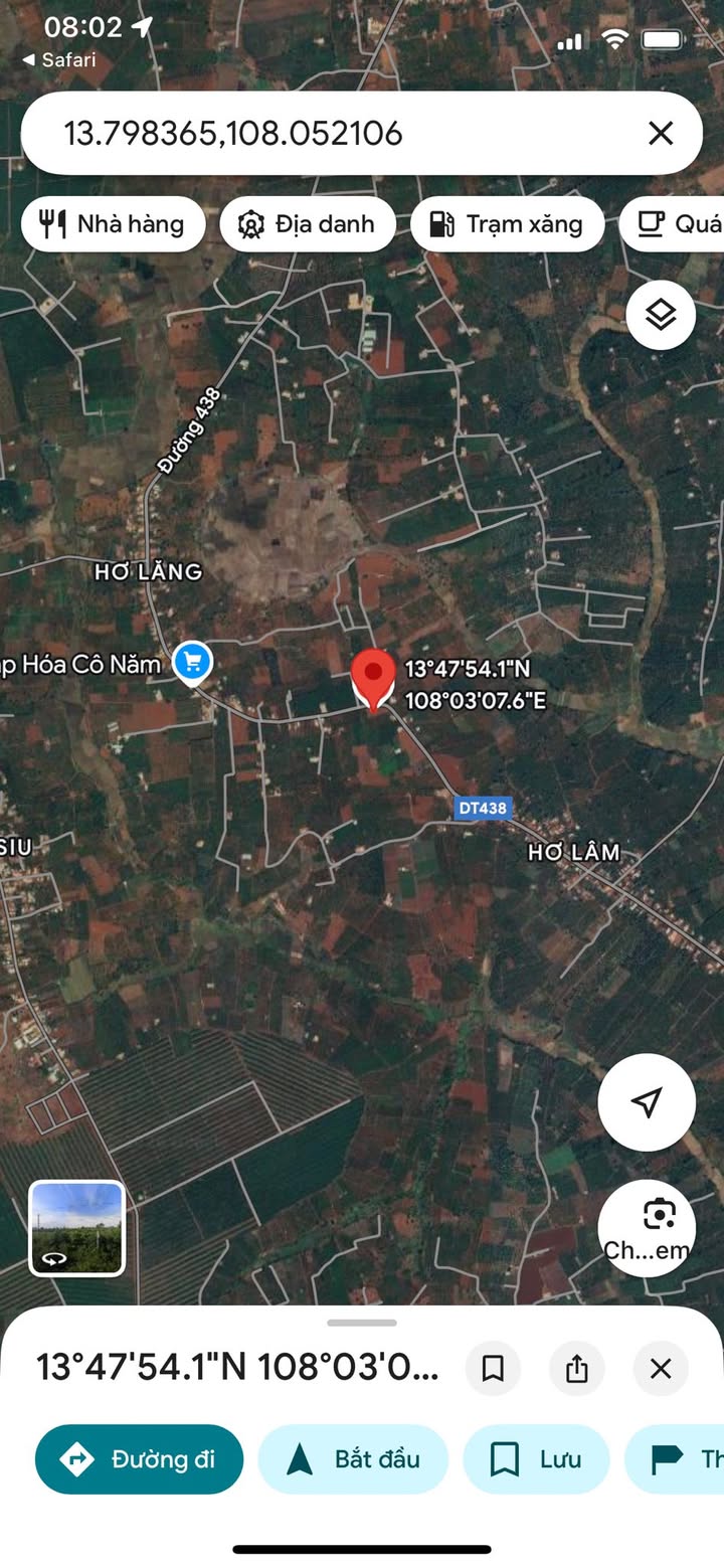 Đất nền Chư Pơng, Gia Lai 900m² giá thỏa thuận - Mặt đường 438 chính chủ bán gấp!