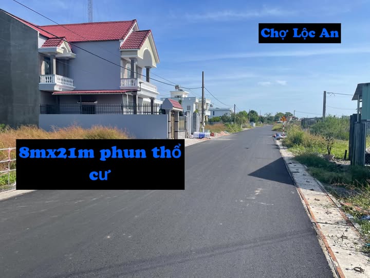 Đất nền 168m² tại Xã Tam An, Huyện Long Đất - Giá 2.3 tỷ - Gần biển Hồ Tràm!