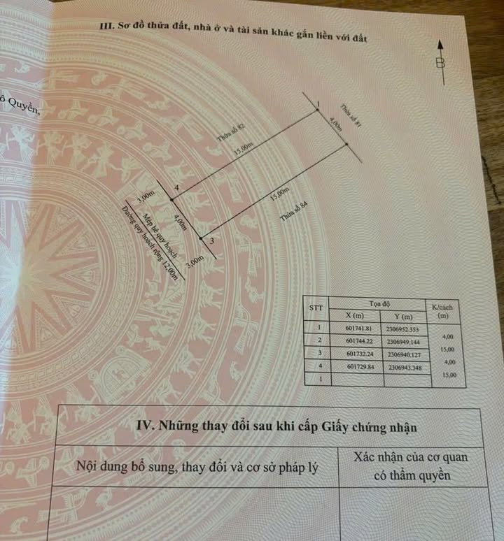 Bán đất TDC Cái Hòm Hải Phòng 60m² - Vị trí đắc địa, dân cư đông đúc!