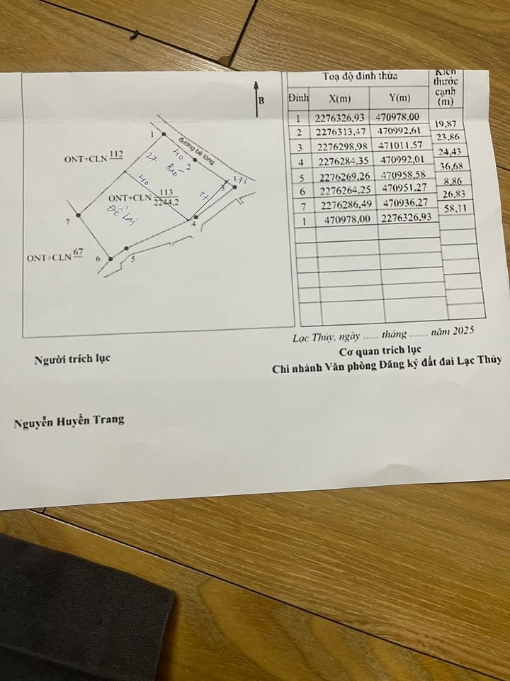 Đất nền góc 2 mặt tiền xã Phú Thành 1080m² giá thỏa thuận - Cơ hội đầu tư hiếm có!