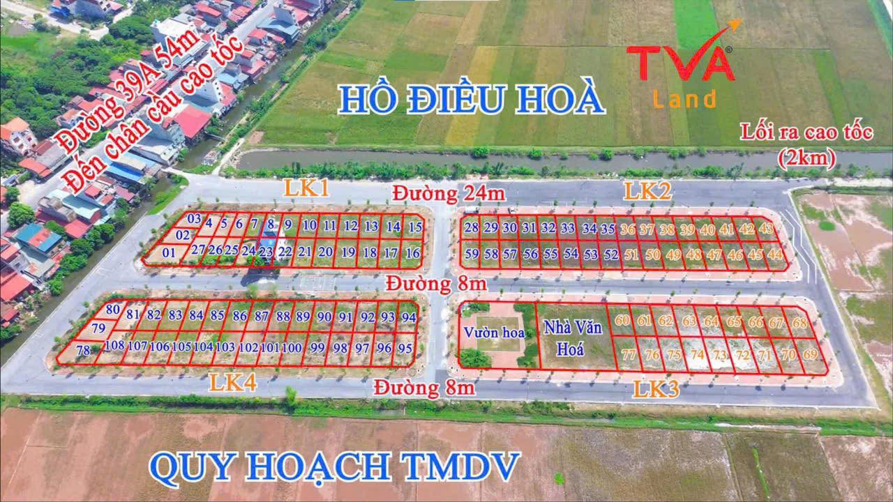 Đất nền hướng Tây tại Vi Văn Liên Phương, Hưng Yên 116m² - Đầu tư sinh lời lý tưởng!