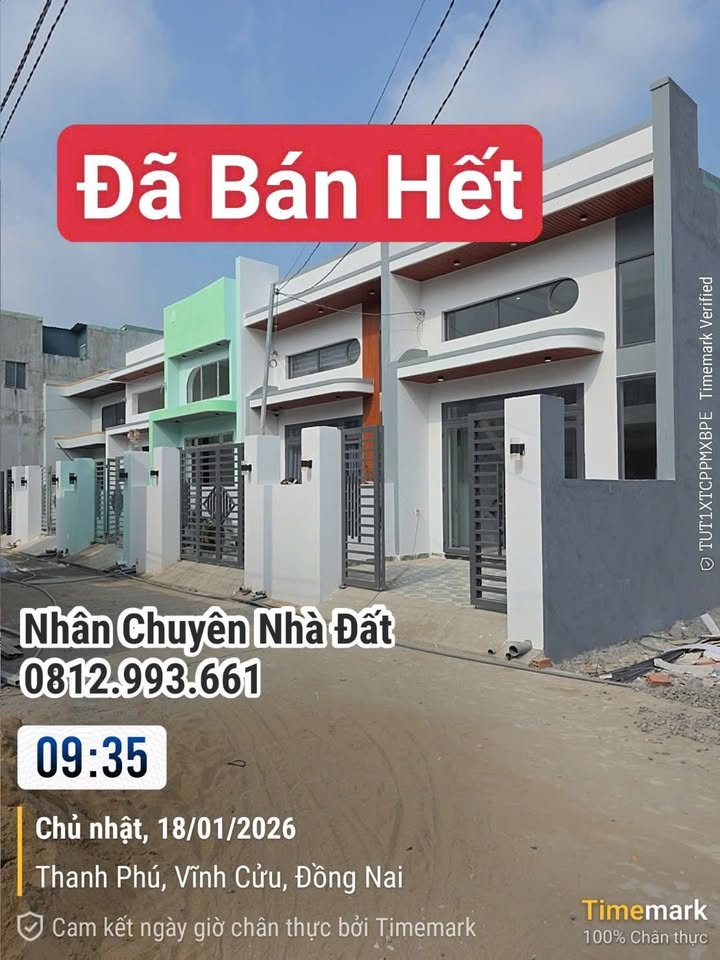 Nhà góc 2 mặt tiền Phường Tân Phong 86m² giá 1.929 tỷ - Sổ hồng riêng, thổ cư 100%!
