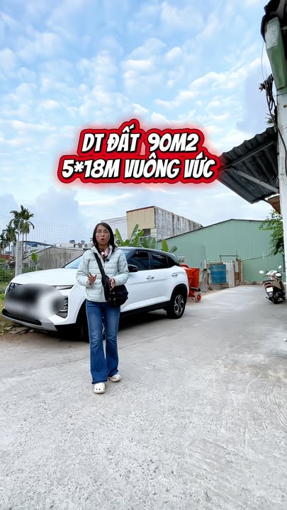 Lô đất kiệt ô tô Mẹ Nhu 90m² giá 3 tỷ - Vị trí đẹp, tiện ích đầy đủ!