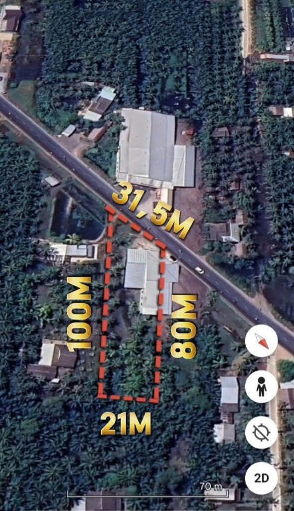 Đất ở Quốc lộ 60, Huyện Mỏ Cày Nam 600m² giá 624 triệu - Tiềm năng đầu tư cao!