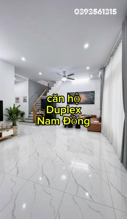 Căn hộ DUPLEX 2 tầng tại Nam Đồng 95m² giá 4 tỷ - Đầy đủ nội thất, tiện ích phong phú!