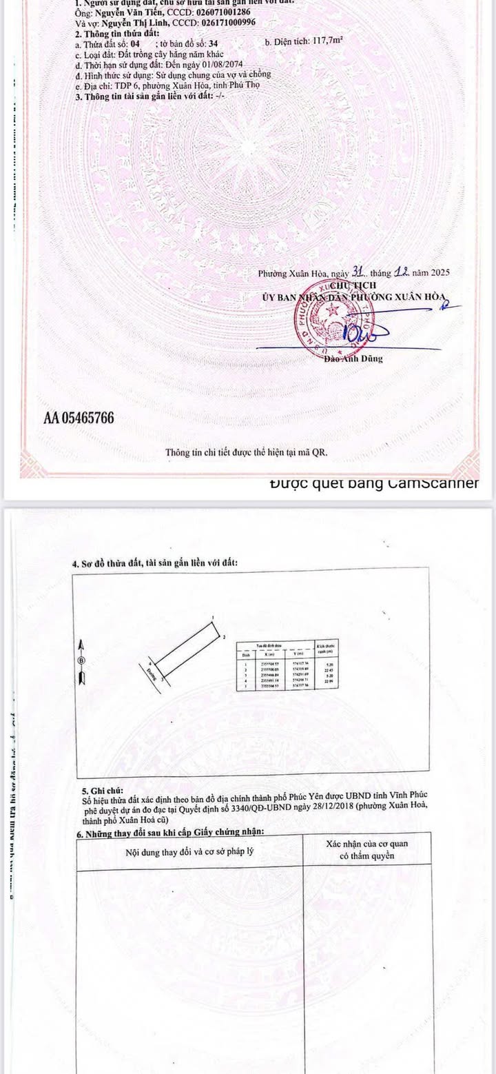 Đất nền chính chủ tại Đường Nguyễn Văn Linh, Phường Xuân Hoà, 114m² - Cơ hội đầu tư hấp dẫn!