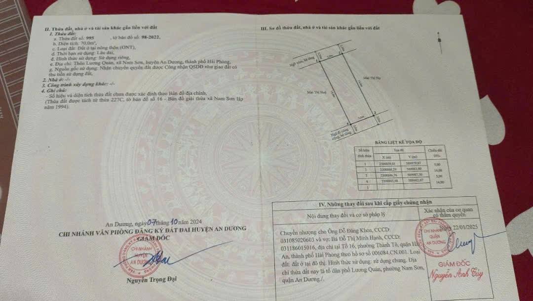 Nhà 3 tầng Lương Quán, Nam Sơn, 70m² giá chỉ 2 tỷ - Sân cổng riêng ô tô quay đầu!