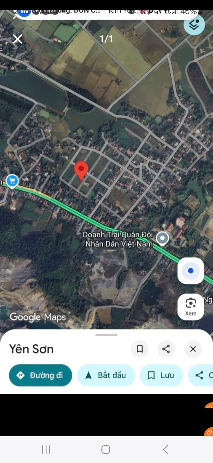 Lô đất nhà vườn Lang Ca, Yên Sơn, 300m² giá 1 tỷ - Cơ hội đầu tư tuyệt vời!