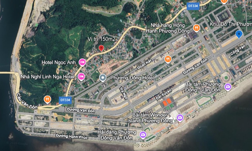 Đất nền 150m² mặt tiền 8m tại Thôn Đông Tiến, Vân Đồn - Cơ hội đầu tư hấp dẫn!