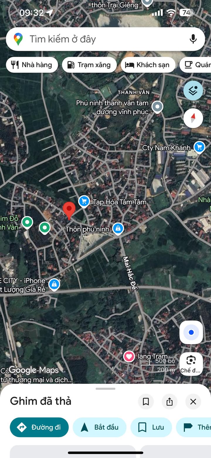 Đất nền Trục chính Thanh Vân - Tam Dương 100m² giá 1.2 tỷ - Đường ô tô tránh nhau!