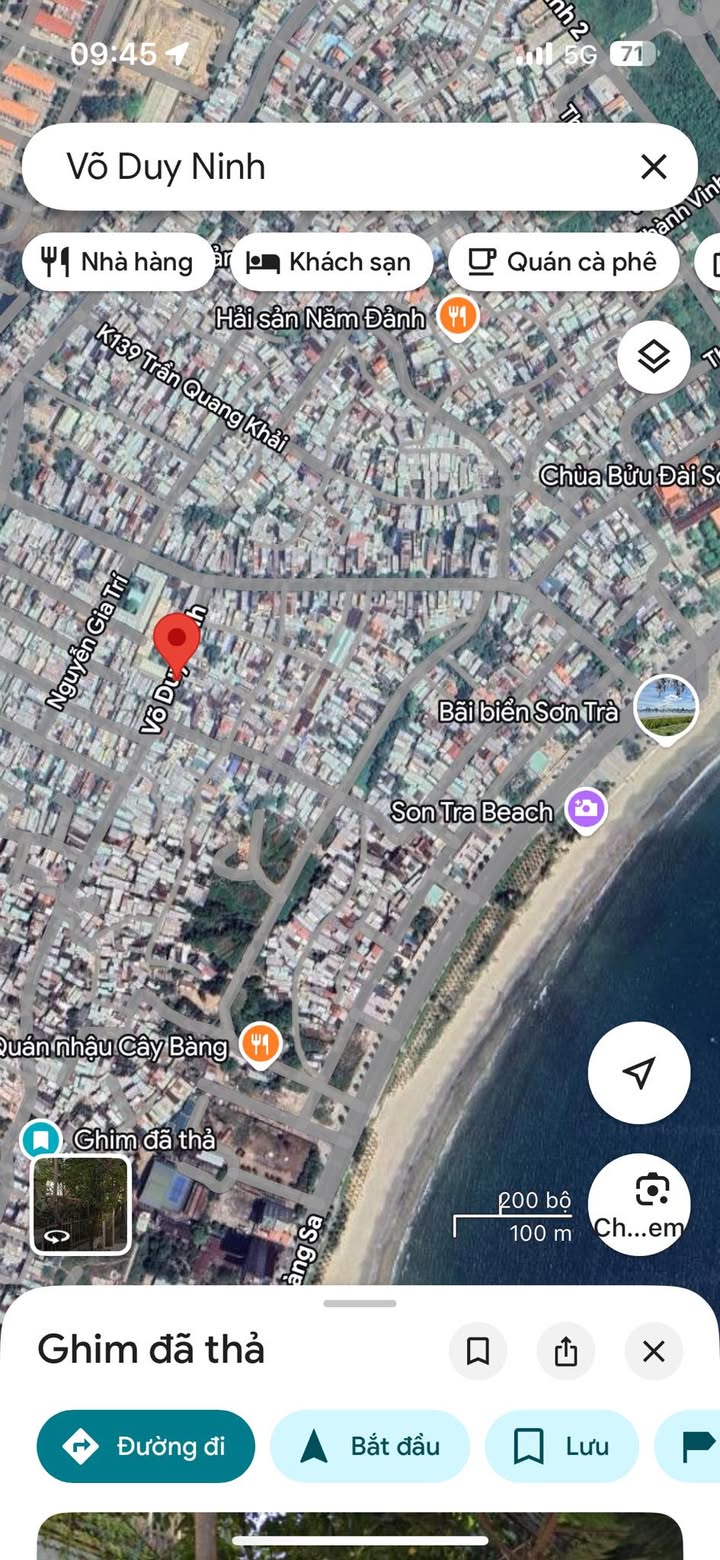 Nhà 2,5 tầng Võ Duy Ninh, Sơn Trà 59,9m² - Mặt tiền thoáng sáng gần biển!