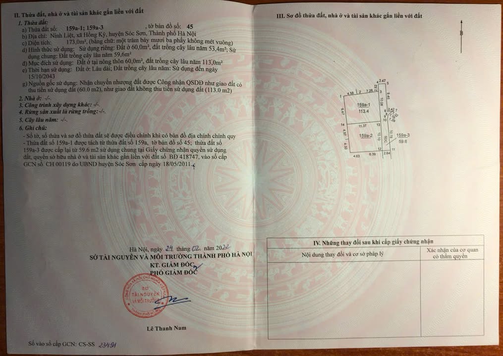 Đất nền Ninh Liệt, Hồng Kỳ - Sóc Sơn 110m² giá chỉ 1 tỷ - Đầu tư lý tưởng!