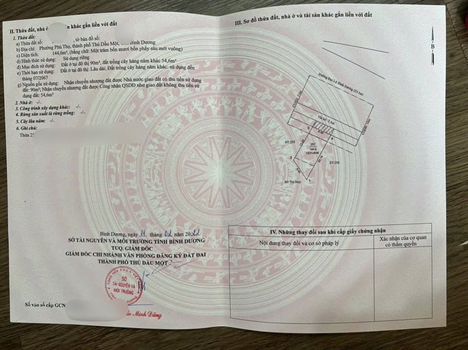 Đất nền kinh doanh mặt tiền Quốc Lộ 13 - Thủ Dầu Một 144.6m² giá 8 tỷ - Đầu tư sinh lời ngay!