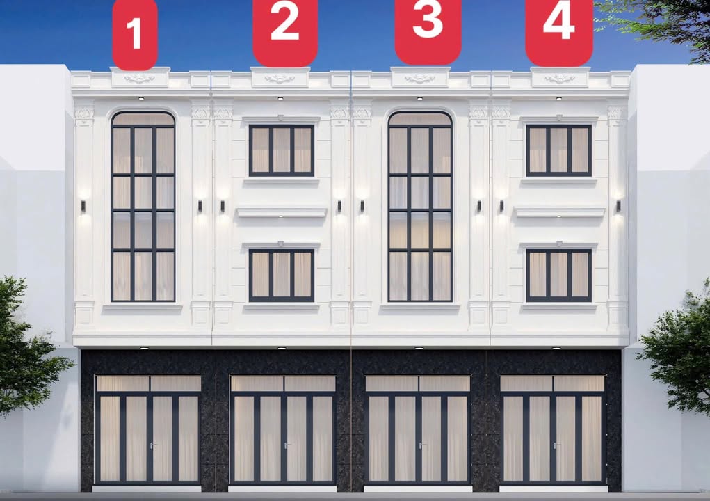 Nhà phố 3 tầng Ngõ Phan Bá Vành, Thái Bình 30m² giá 1 tỷ - Cơ hội đầu tư hiếm!