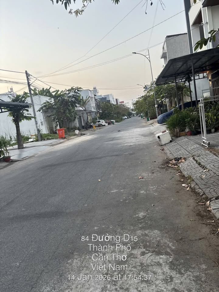 Đất nền KDC Hồng Loan, Đường D15, 160m² giá 6.499 tỷ - Cơ hội đầu tư hiếm có!