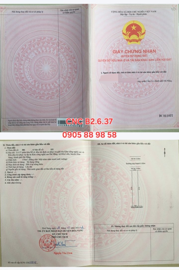 Đất nền Hòa Liên 150m² giá 2.3 tỷ - Chính chủ cần bán nhanh!