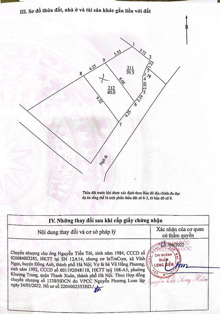 Đất nền Cự Khối, Long Biên 40m² giá 7 tỷ - Vị trí đắc địa gần tiện ích