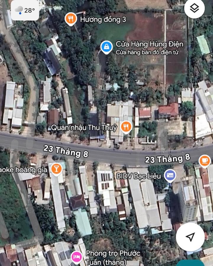 Nhà cấp 4 mặt tiền đường 23/8, Bạc Liêu 100m² giá 3.65 tỷ - Đầu tư sinh lời!