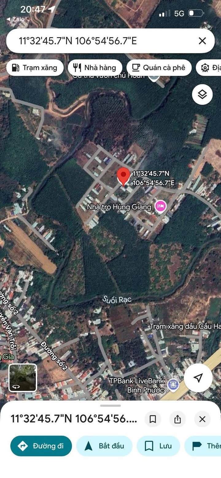 Đất nền Phượng Hoàng Cầu Đồng Xoài 138m² giá chỉ 520 triệu - Cơ hội đầu tư hấp dẫn!