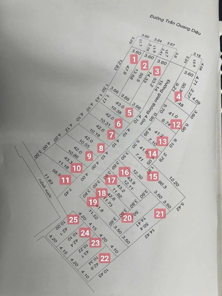 Lô đất đẹp tại ngõ phố Trần Quang Diệu, Hải Tân 43.2m² giá chỉ 1.4 tỷ - Sổ hồng chính chủ!